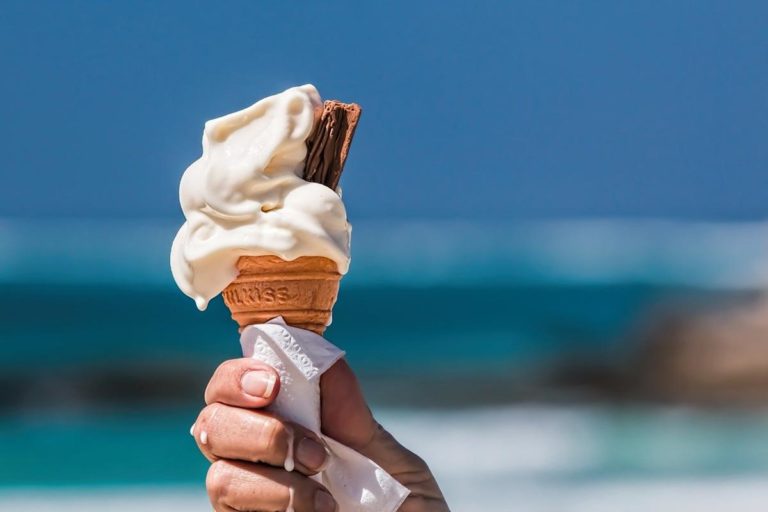 Lody w różnych smakach przez cały rok