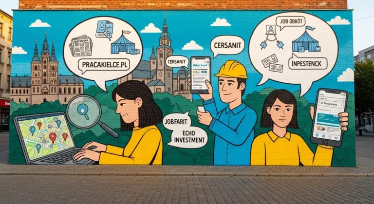 Gdzie i jak szukać pracy w kielcach? portale, lokalne grupy oraz agencje doradztwa zawodowego.